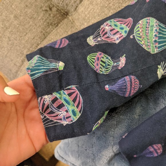 ModCloth Blue Hot Air Balloon Cropped Blazer - Picture 4 of 5